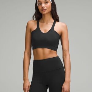 Lululemon Bend This and V Racer Bra Black Size XXS/XS